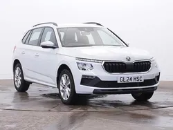 Moon white metallic Used 2024 Skoda Kamiq SE SUV | £19,250