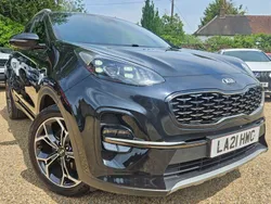Black Used 2021 Kia Sportage GT-Line SUV | £15,250 (Fair price)