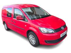 Red Used 2015 VW Caddy Maxi MPV | £6,995 (Super price)