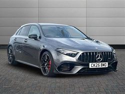 Grey Used 2025 Mercedes A45 AMG Hatchback | £51,595 (Fair price)