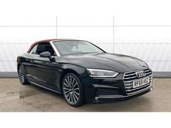 Black Used 2020 Audi A5 Cabriolet S-Line Cabriolet | £18,898 (Good price)