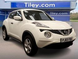 White Used 2015 Nissan Juke Visia SUV | £4,990 (Fair price)