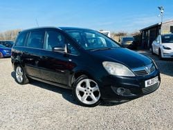 Black Used 2009 Vauxhall Zafira SRi MPV | £2,795 (A bit pricey)