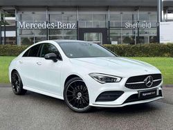 White Used 2023 Mercedes CLA220 AMG Line Premium Plus Sedan | £29,285 (Fair price)