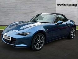 Blue Used 2019 Mazda MX5 Inclusive Cabriolet | £17,450 (A bit pricey)