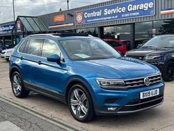 Blue Used 2019 VW Tiguan SEL SUV | £17,695 (Good price)