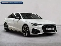 White Used 2024 Audi A4 Black Edition Sedan | £28,276 (A bit pricey)