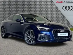 Blue Used 2022 Audi A5 S-Line Coupe | £24,795 (Super price)