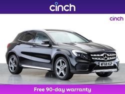 Black Used 2018 Mercedes GLA200 AMG line SUV | £13,499 (Fair price)