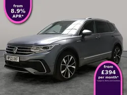 Grey Used 2022 VW Tiguan Allspace R-line SUV | £25,793 (Expensive)