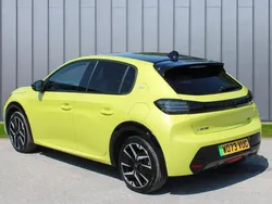Yellow Used 2024 Peugeot e-208 GT Hatchback | £20,495 (A bit pricey)