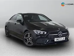 Black Used 2023 Mercedes CLA200 Executive Coupe | £24,830 (Fair price)