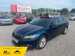 Blue Used 2015 Skoda Superb SE Estate | £7,910 (A bit pricey)
