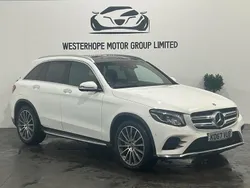 White Used 2018 Mercedes GLC350 AMG line Estate | £19,500 (Fair price)