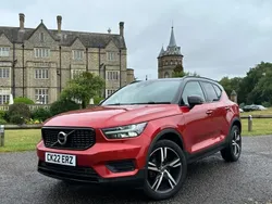 Fusion red Used 2022 Volvo XC40 R-Design SUV | £27,995 (A bit pricey)
