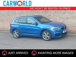 Blue Used 2018 BMW X1 M Sport SUV | £12,700 (Good price)