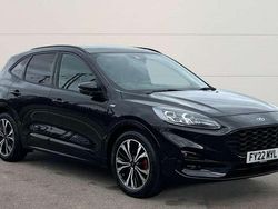 Black Used 2022 Ford Kuga ST-Line X SUV | £16,295