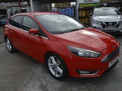 Red Used 2015 Ford Focus Titanium Hatchback | £7,499 (Good price)