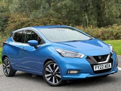Blue Used 2022 Nissan Micra Tekna Hatchback | £11,191 (Fair price)