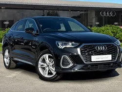 Black Used 2024 Audi Q3 S-Line SUV | £32,350 (Good price)