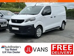 White Used 2021 Peugeot Expert Van | £10,975 (Good price)