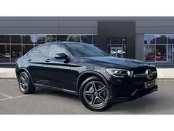 Black Used 2019 Mercedes GLC220 AMG line Coupe | £23,953 (Fair price)