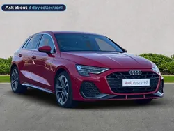 Red Used 2025 Audi A3 S-Line Hatchback | £30,102 (Expensive)