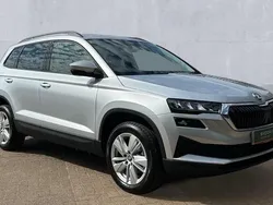 Brilliant silver metallic Used 2025 Skoda Karoq SE SUV | £24,990 (Expensive)