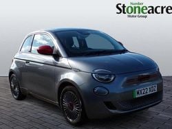 Grey Used 2022 Fiat 500e Red Hatchback | £11,495 (Fair price)