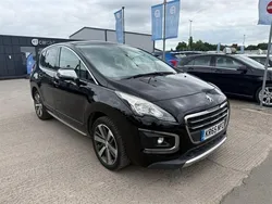 Black Used 2015 Peugeot 3008 Allure SUV | £7,490 (A bit pricey)