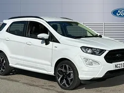 White Used 2023 Ford Ecosport ST-Line SUV | £14,223 (Fair price)