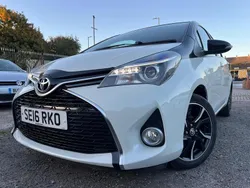 White Used 2016 Toyota Yaris Design Hatchback | £7,400 (Fair price)