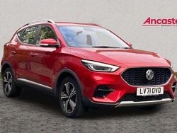 Red Used 2021 MG ZS Excite Sedan | £13,999 (Fair price)