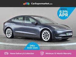 Grey Used 2021 Tesla Model 3 Long Range AWD Sedan | £21,497 (Fair price)