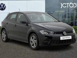 Black Used 2023 VW Polo R-line Hatchback | £17,779 (Fair price)