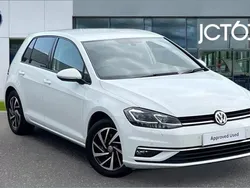 White Used 2020 VW Golf VIII Edition Hatchback | £13,830 (Fair price)