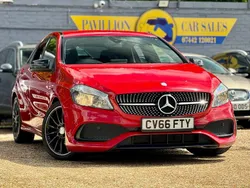 Red Used 2016 Mercedes A180 AMG line Hatchback | £7,495 (Super price)