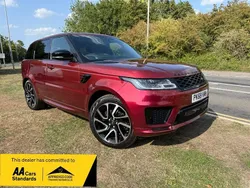 Red Used 2018 Land Rover Range Rover Sport Autobiography Dynamic SUV | £29,995 (A bit pricey)