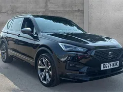 Metallic deep black Used 2024 Seat Tarraco FR Sport SUV | £30,290 (Fair price)