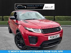 Red Used 2018 Land Rover Range Rover evoque HSE Dynamic SUV | £14,295 (Super price)