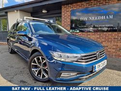 Blue Used 2021 VW Passat SEL Estate | £10,990 (Fair price)