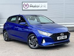 Blue Used 2021 Hyundai i20 SE Hatchback | £11,490 (Fair price)
