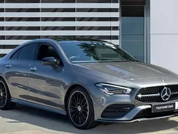 Grey Used 2023 Mercedes CLA220 AMG Line Premium Plus Sedan | £31,174 (Fair price)