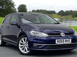 Blue Used 2020 VW Golf VII GT Hatchback | £14,045 (Fair price)