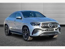 Silver Used 2025 Mercedes GLE450 AMG AMG Line Premium Plus Coupe | £69,950 (Fair price)