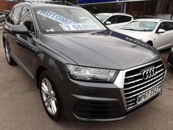 Grey Used 2017 Audi Q7 S-Line SUV | £15,171 (Expensive)