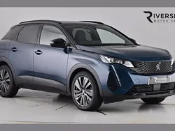 Blue Used 2022 Peugeot 3008 Premium SUV | £18,790 (Fair price)