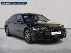 Black Used 2025 Audi A8 Black Edition Sedan | £69,999