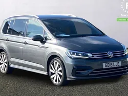 Grey Used 2018 VW Touran R-line MPV | £18,999 (Fair price)