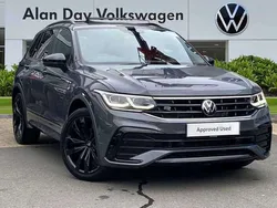 Grey Used 2024 VW Tiguan Black Edition SUV | £33,660 (Fair price)